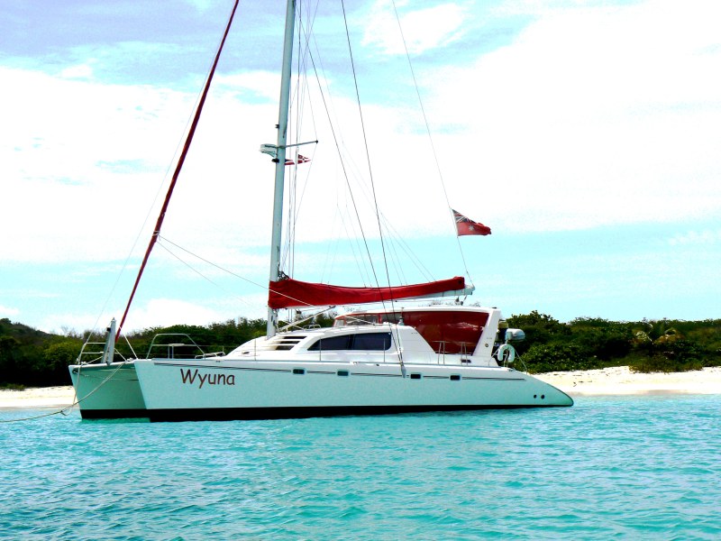 Used Sail Catamaran for Sale 2005 Leopard 47 